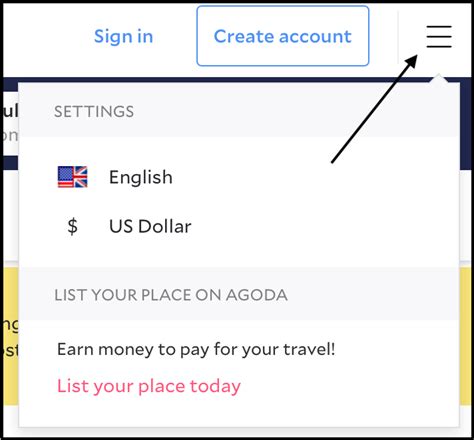 Agoda.com currency exchange during booking and payment.